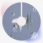 Christmas tree skirt